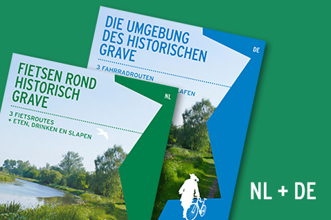 Fietsen rond Historisch Grave folder